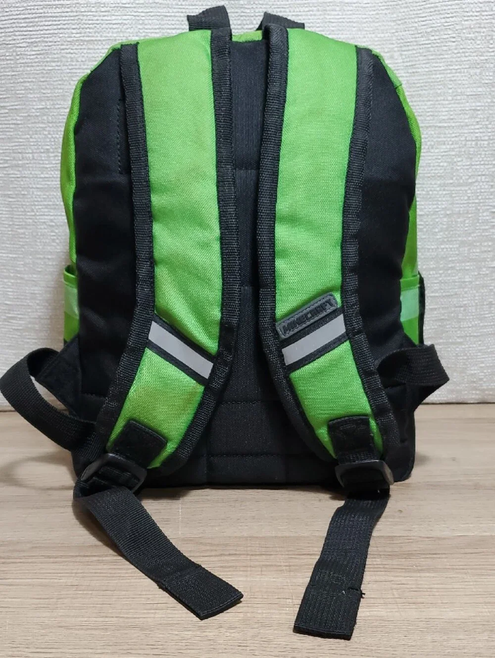 Minecraft Backpack Creeper Green Pixel School Bag